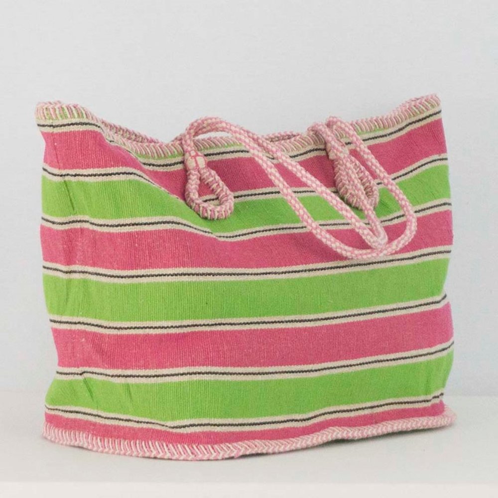 Tote Bag XL with zipper jute cotton